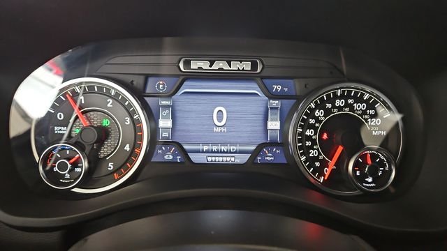 Used 2024 Diamond Black Crystal Pearlcoat Ram Laramie image 17
