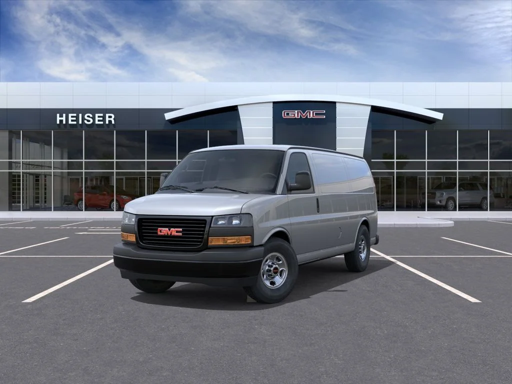 New 2026 Silver GMC Work Van image 8