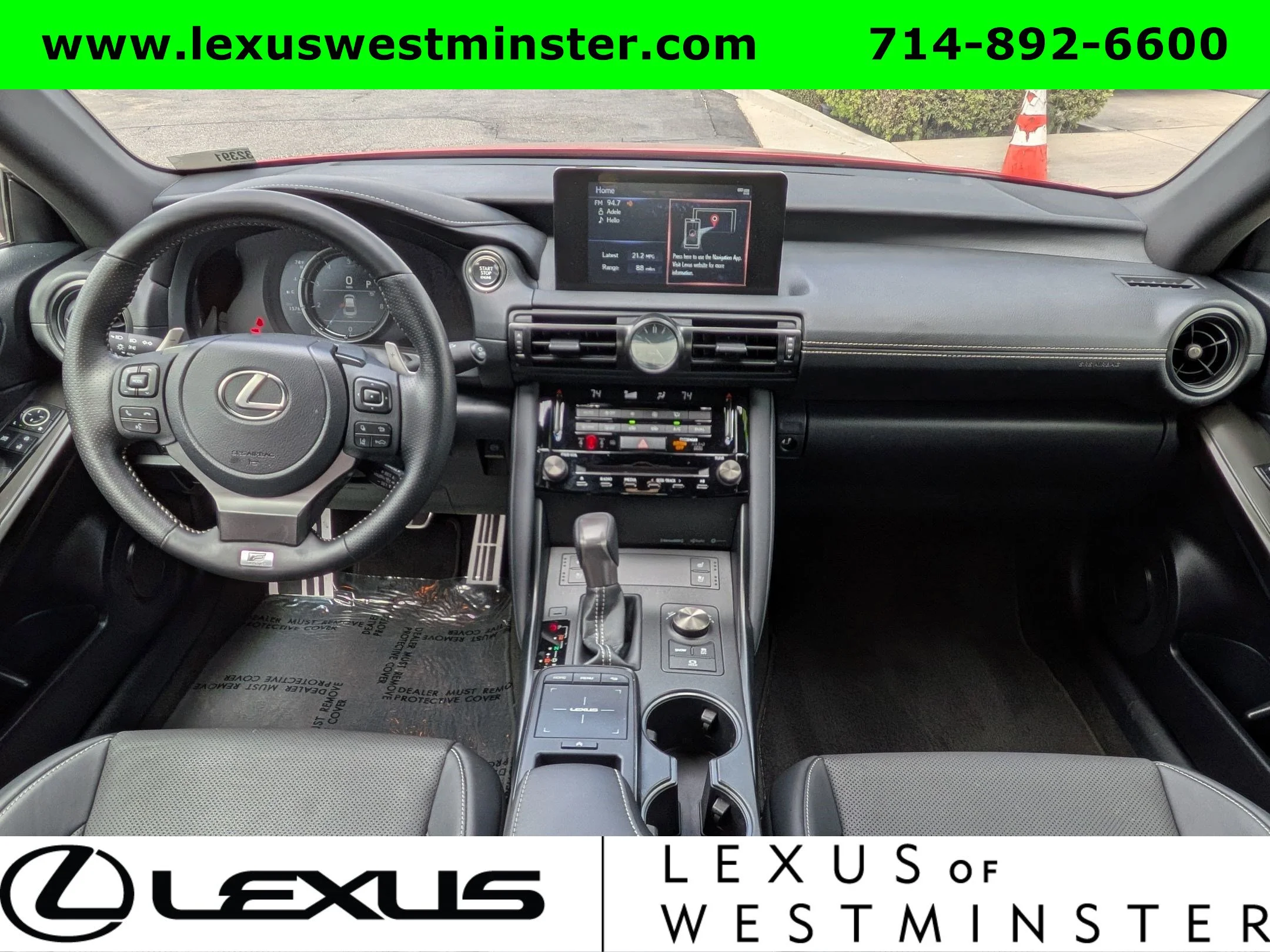 Certified Used 2024 INFRARED Lexus IS 350 F SPORT image 15