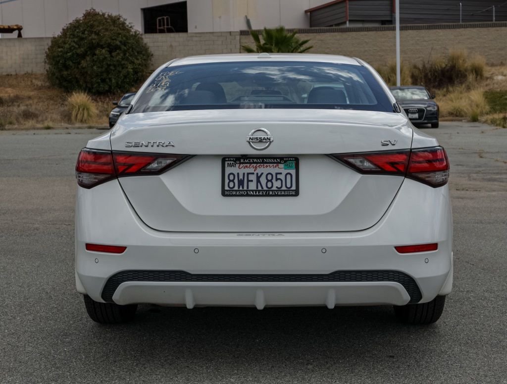 Used 2021 White Nissan SV image 4