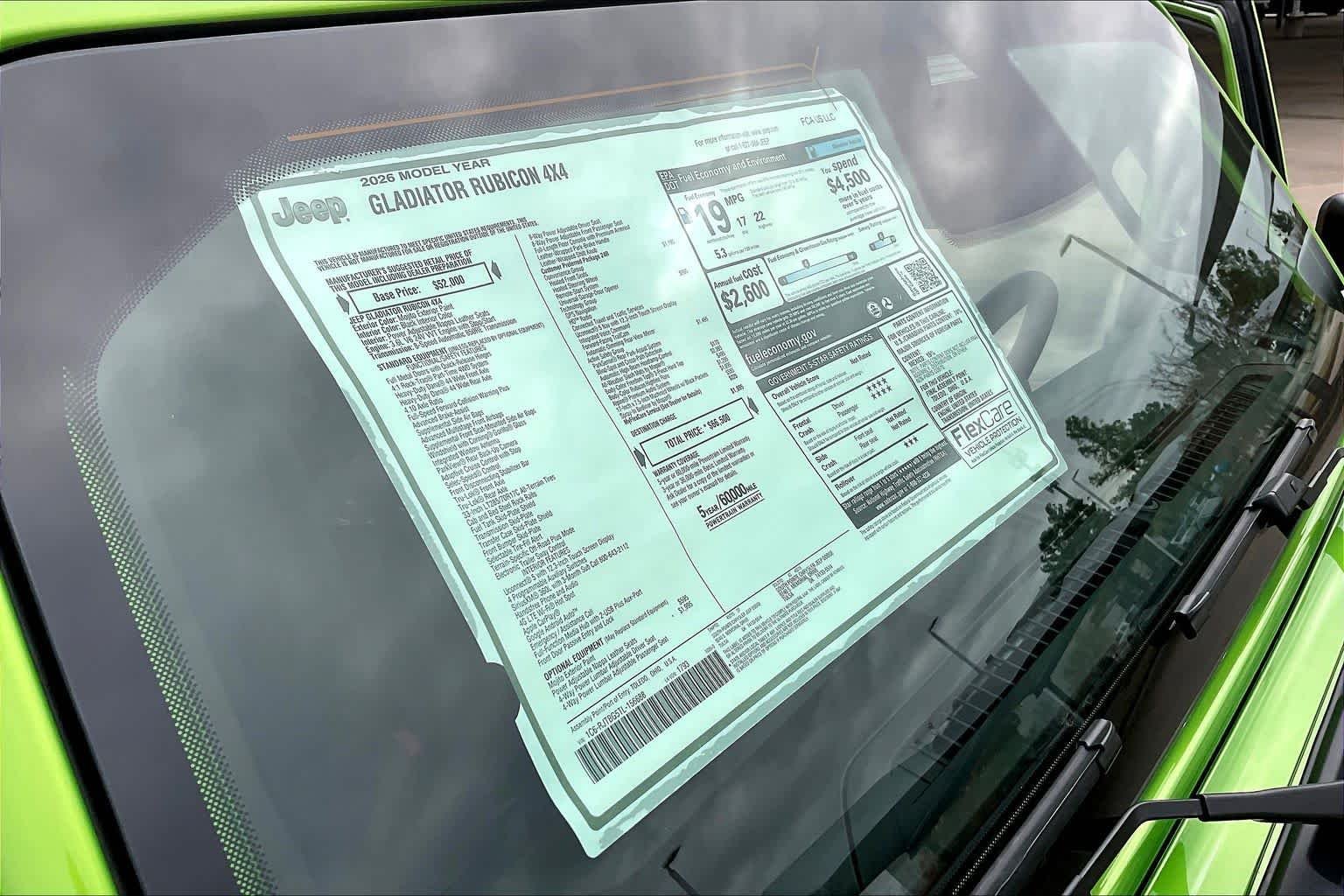 New 2026 Mojito Exterior Paint Jeep Rubicon image 19