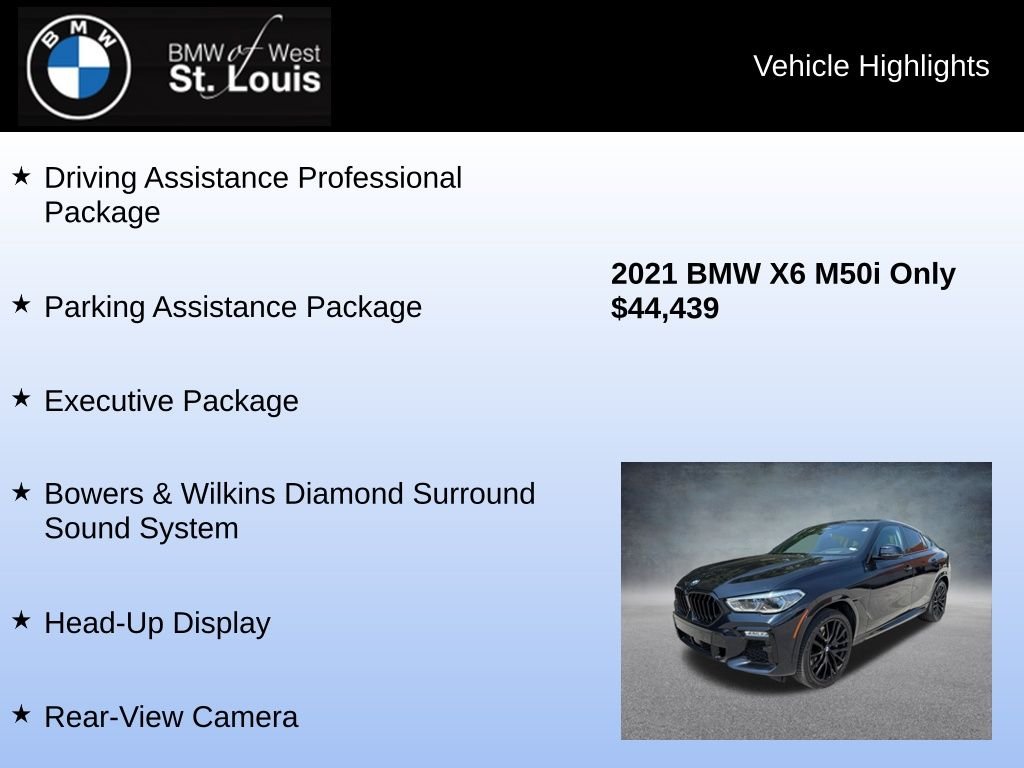 Used 2021 Black BMW M50i image 8