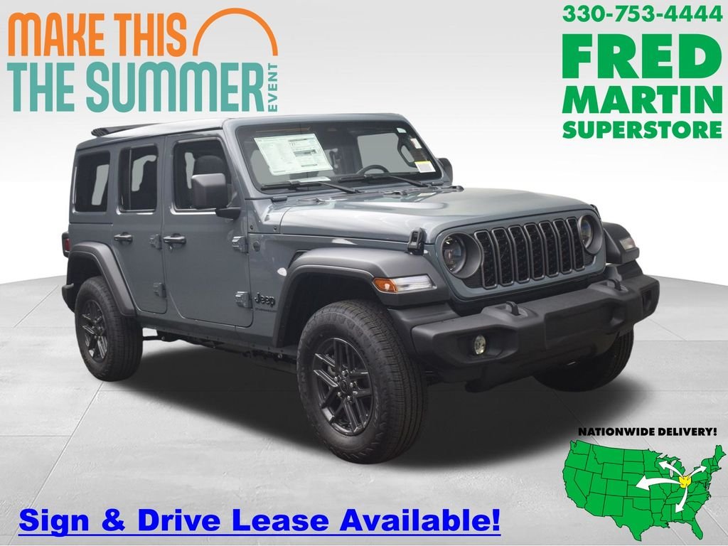 New 2026 Anvil Clear-Coat Exterior Paint Jeep Sport S image 1