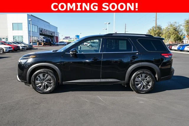 Used 2024 Black Nissan SV image 2