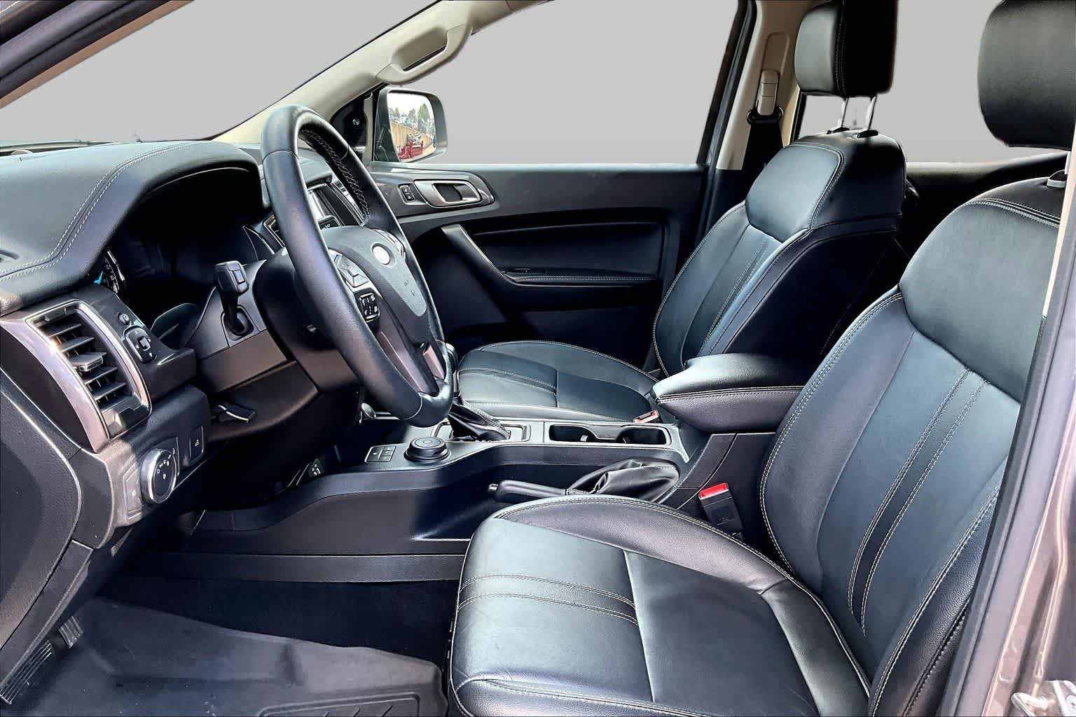 Used 2021 Carbonized Gray Metallic Ford LARIAT image 10