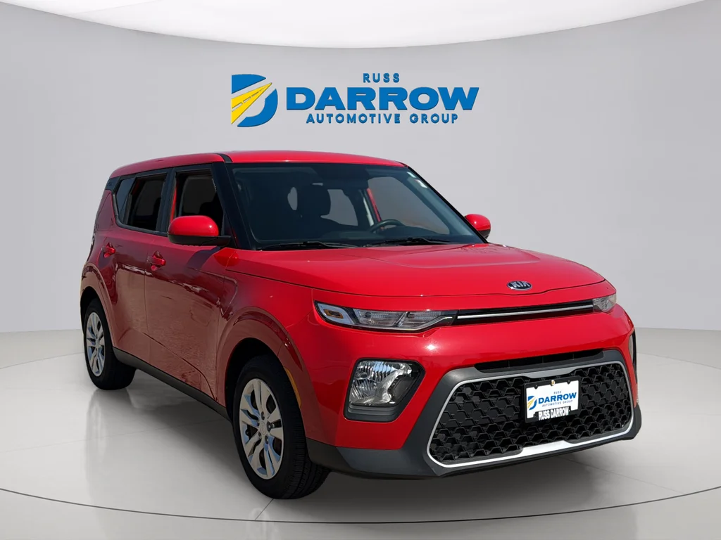Used 2020 Red Kia LX image 7