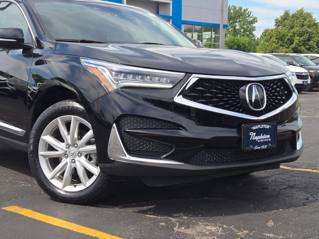 Used 2021 Black Acura Base image 2