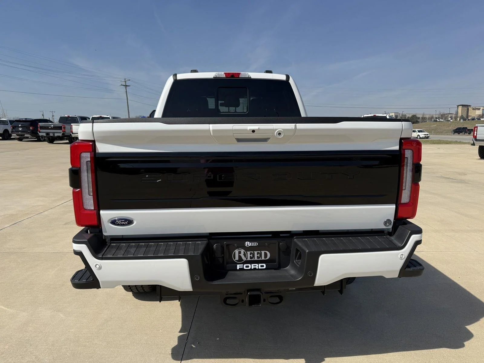 New 2026 Star White Metallic Tri-Coat Ford F-250® Platinum® image 8