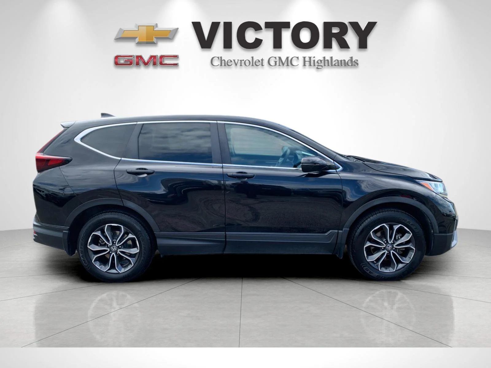 Used 2021 Black Honda AWD EX image 2