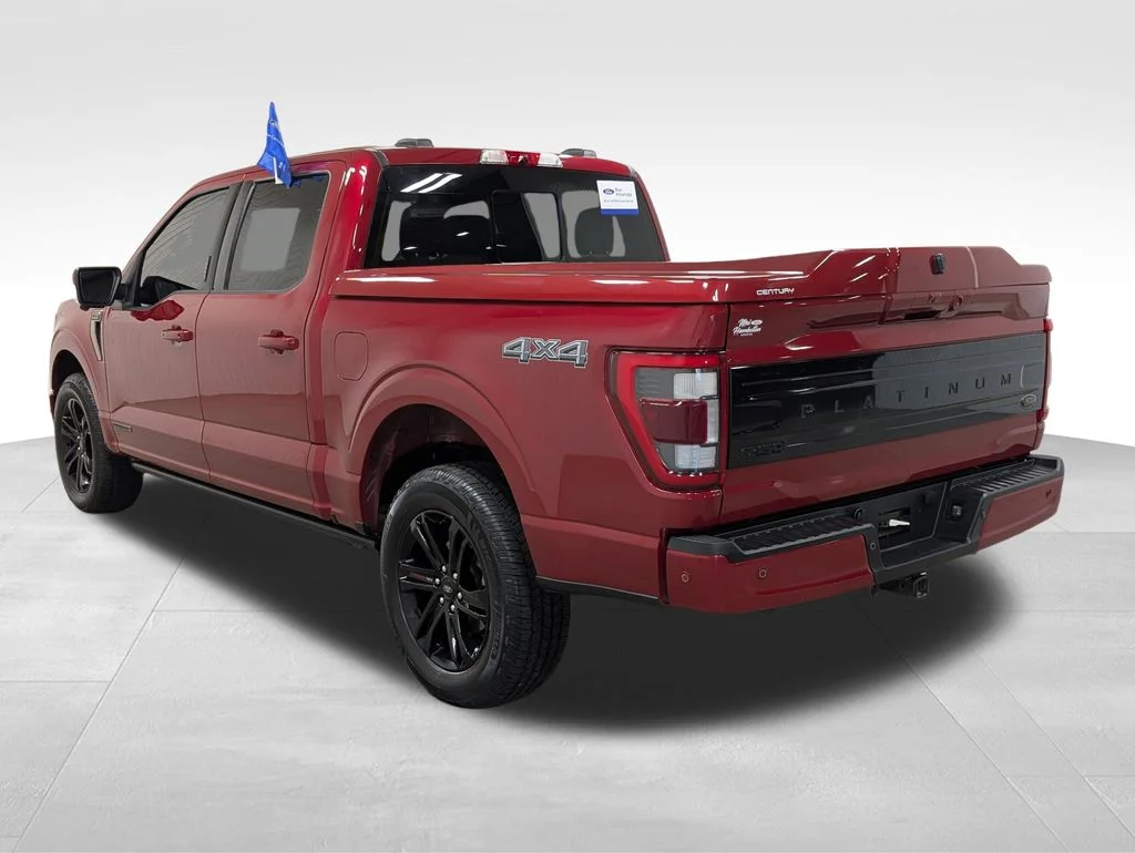 Certified Used 2022 Rapid Red Metallic Tinted Clearcoat Ford Platinum image 30