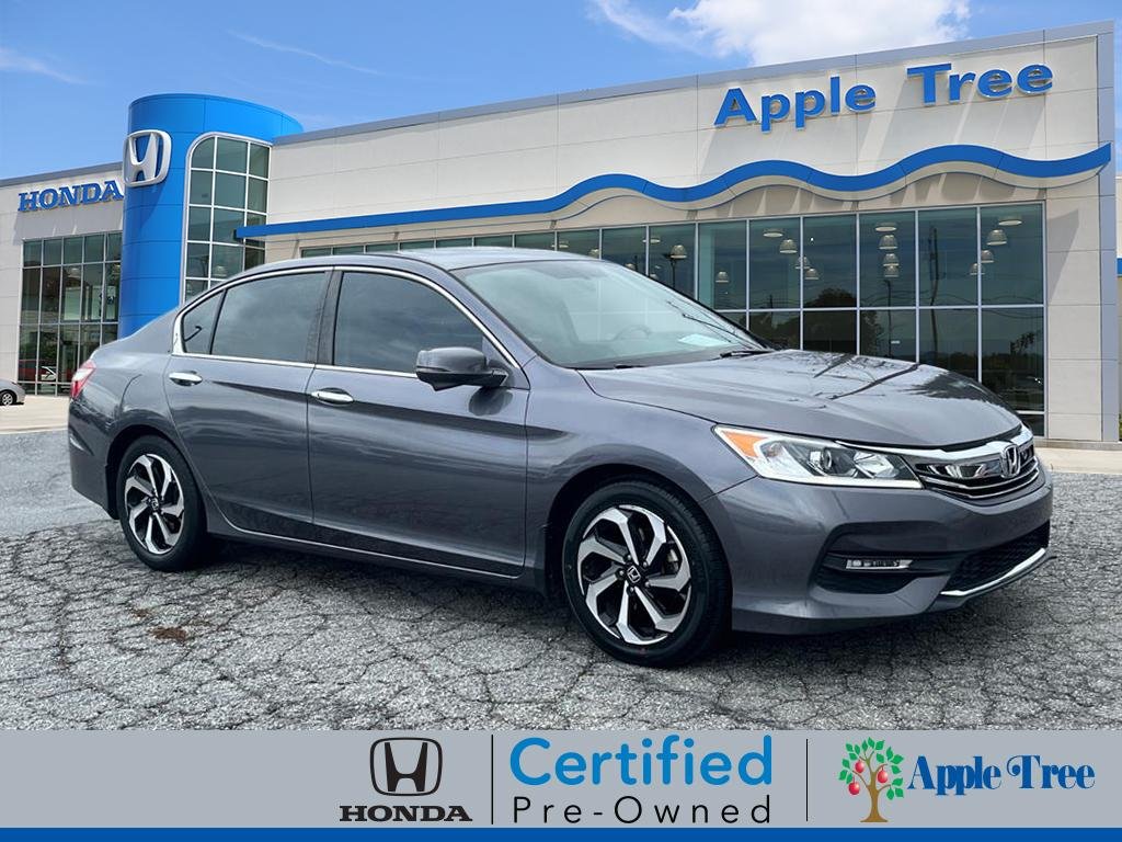Certified 2016 Honda Accord EX-L with VIN 1HGCR2F8XGA115836 for sale in Fletcher, NC