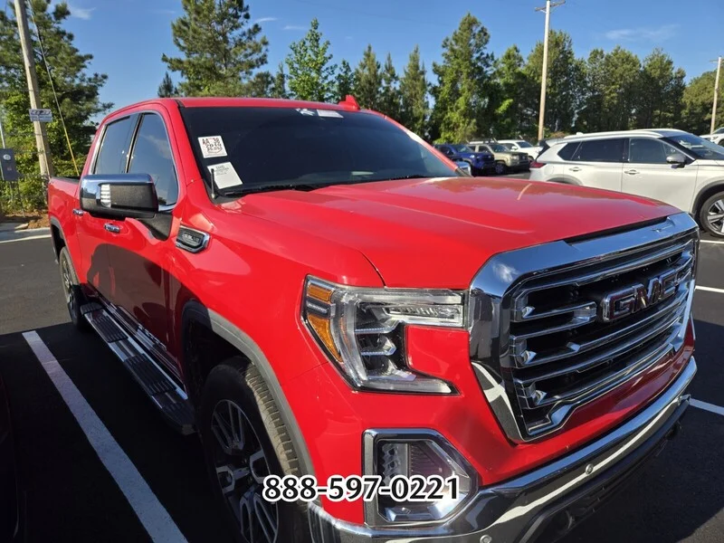 Used 2019 GMC Sierra 1500 SLT with VIN 3GTU9DED5KG157712 for sale in Little Rock