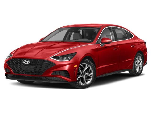 Used 2023 Ultimate Red Hyundai SEL image 1