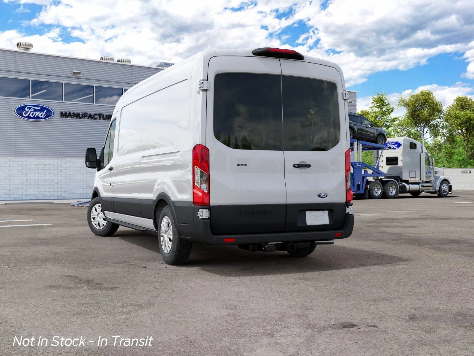 New 2027 Oxford White Ford Cargo Van image 4