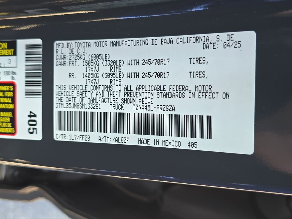 2025 Toyota Tacoma SR5 - Photo 35