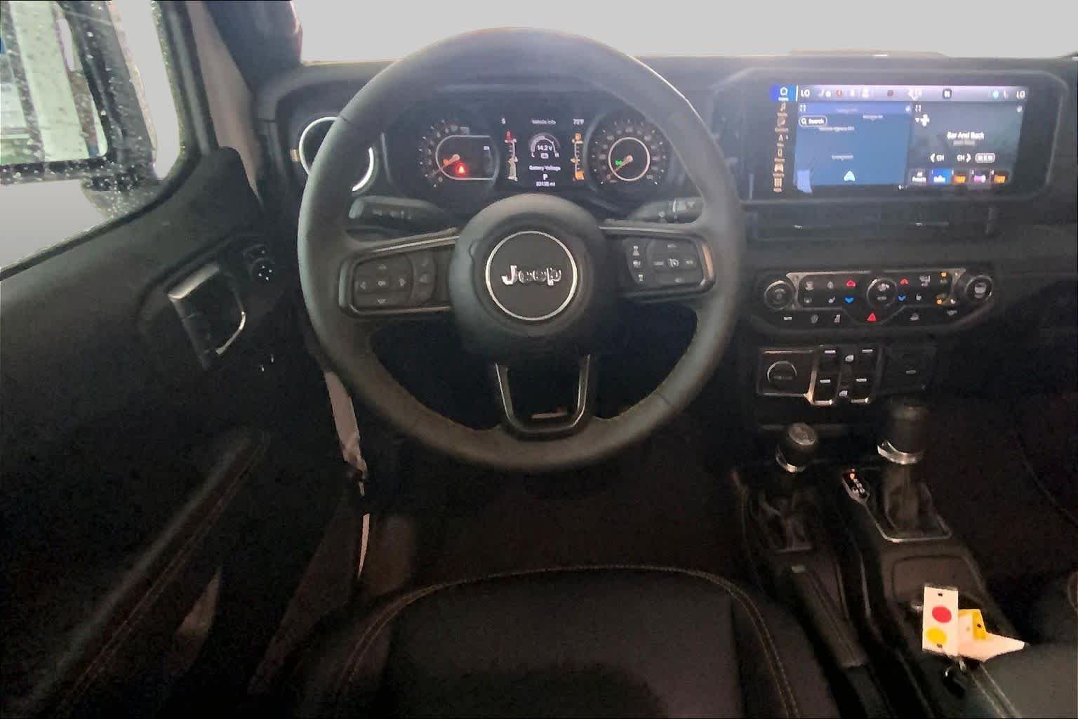 Used 2024 Bright White Clearcoat Jeep Texas Trail image 6