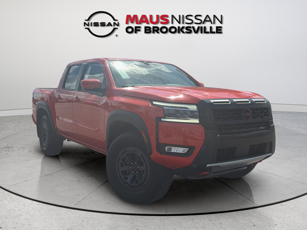 Certified Used 2025 Orange Nissan PRO-4X image 1
