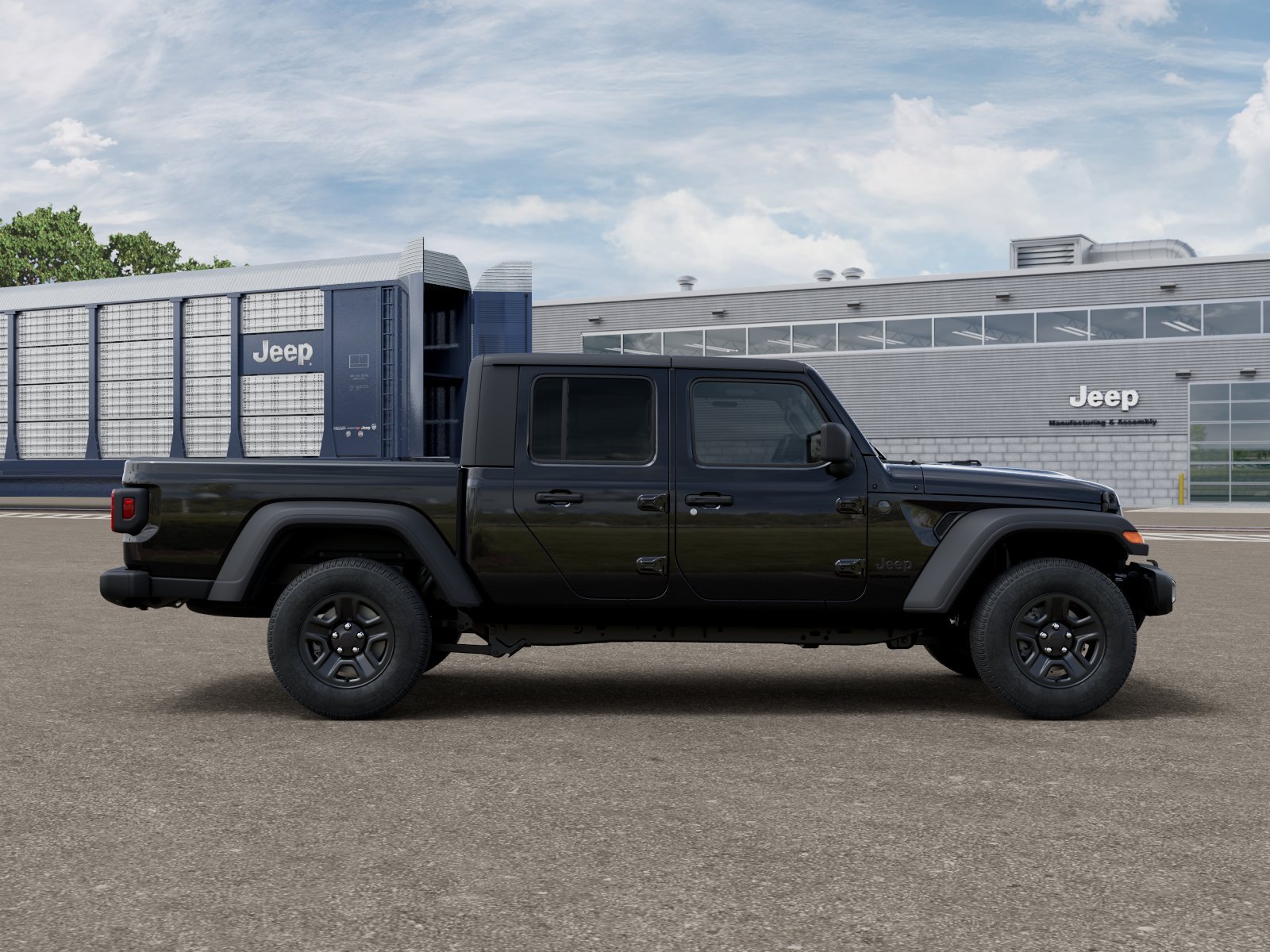 New 2026 Black Clear-Coat Exterior Paint Jeep Sport image 12