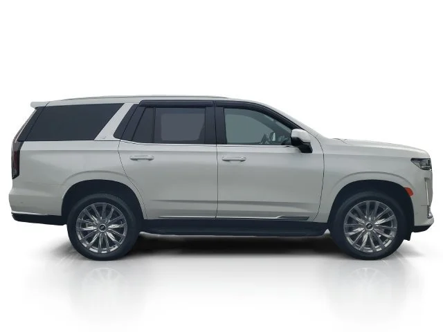 Used 2023 CRYSTAL WHITE TRICOAT Cadillac 4WD Premium Luxury image 8