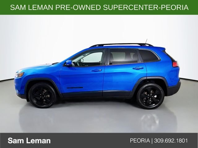 Used 2021 Blue Jeep Latitude Plus image 4
