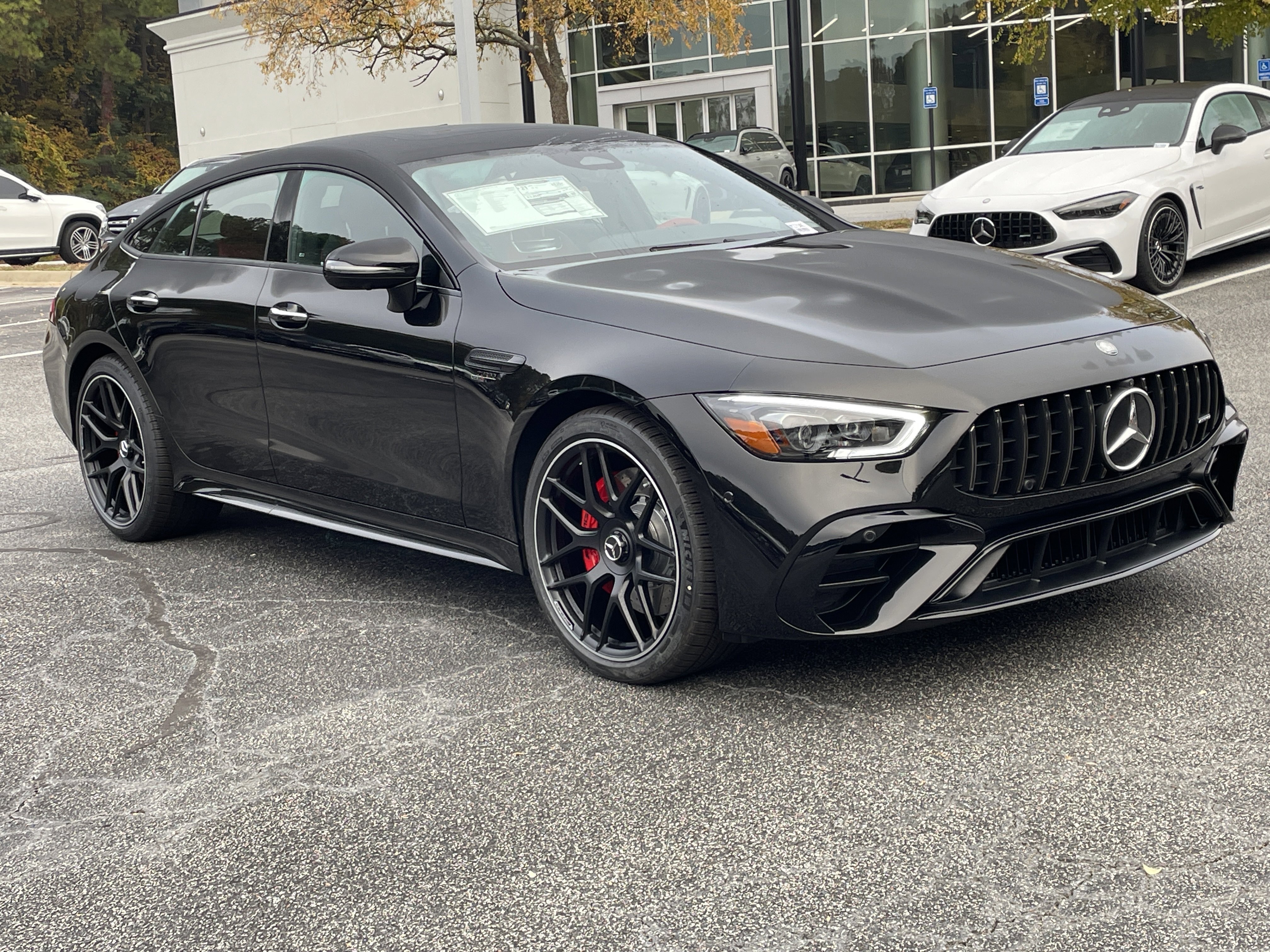 New 2026 Obsidian Black Metallic Mercedes-Benz AMG® GT 53 4-Door Coupe image 4