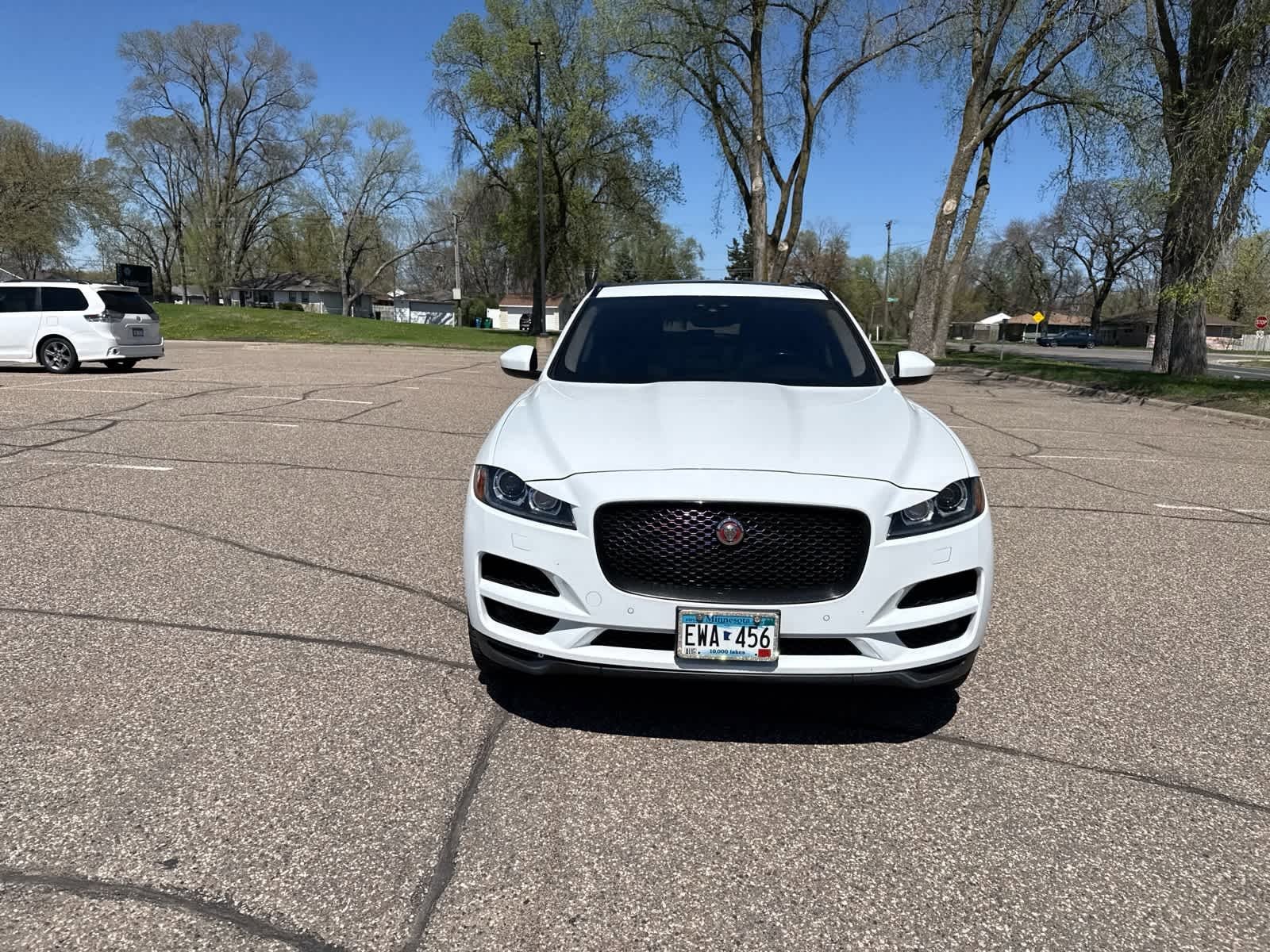 Used 2019 Jaguar F-Pace Prestige with VIN SADCK2FX6KA398047 for sale in Brooklyn Center, MN