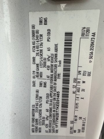 Used 2019 White Ford LARIAT image 24