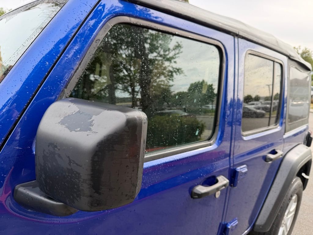 Used 2020 Blue Jeep Unlimited Sport S image 8