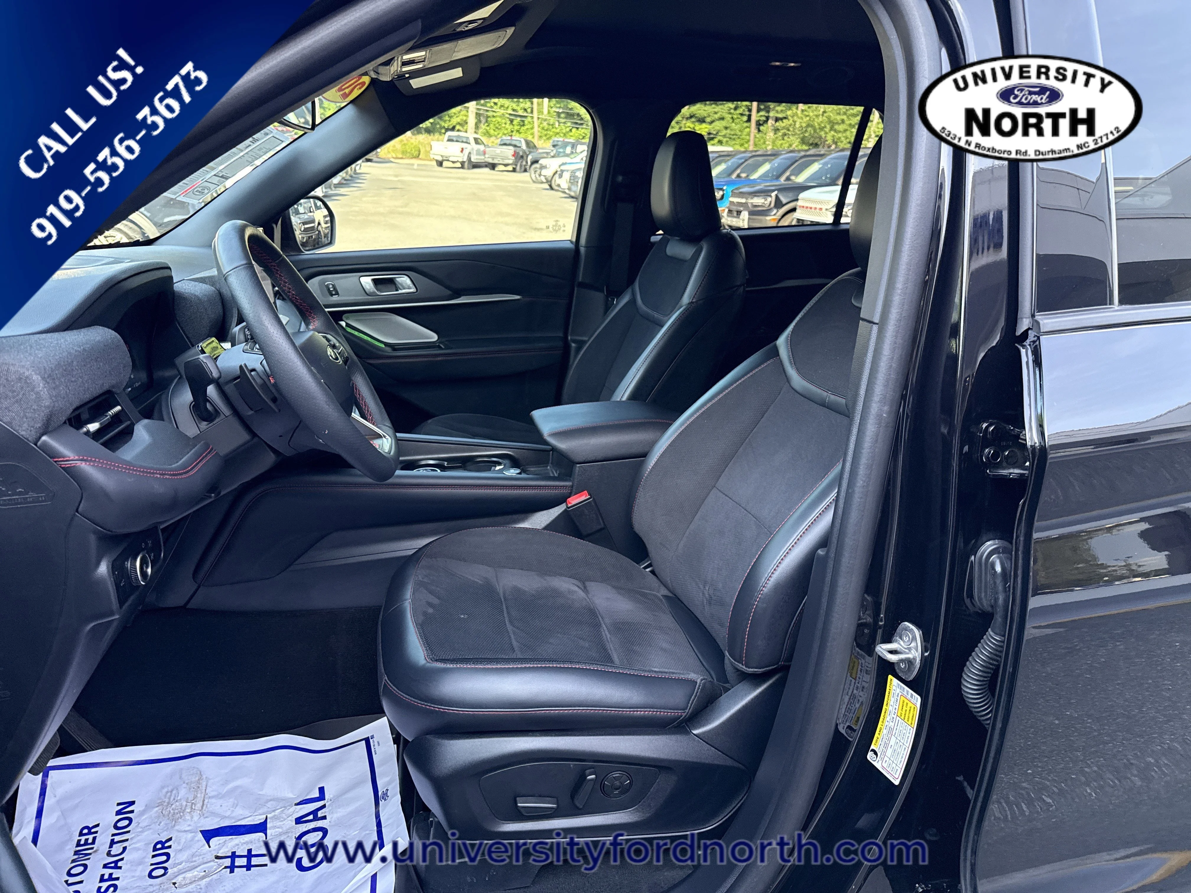 Used 2025 Agate Black Metallic Ford ST image 17
