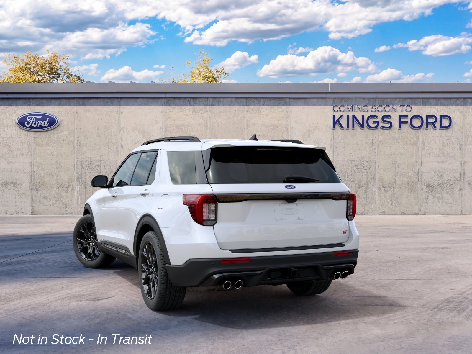 New 2027 Star White Metallic Tri-Coat Ford ST image 8