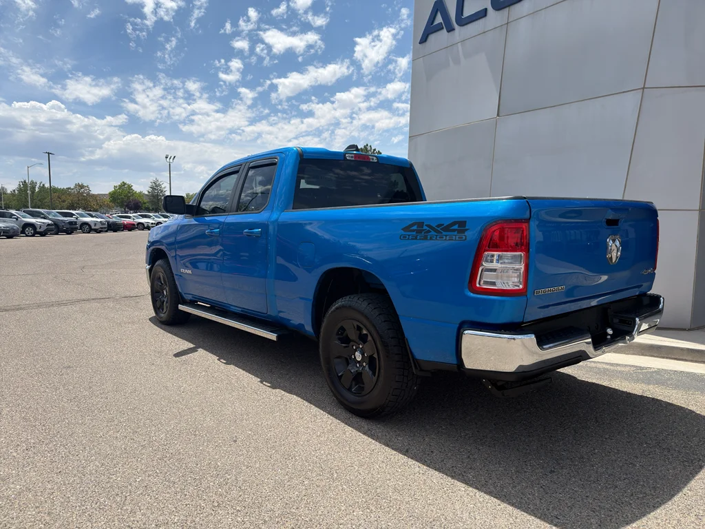 Used 2022 Hydro Blue Pearlcoat Ram Big Horn image 6