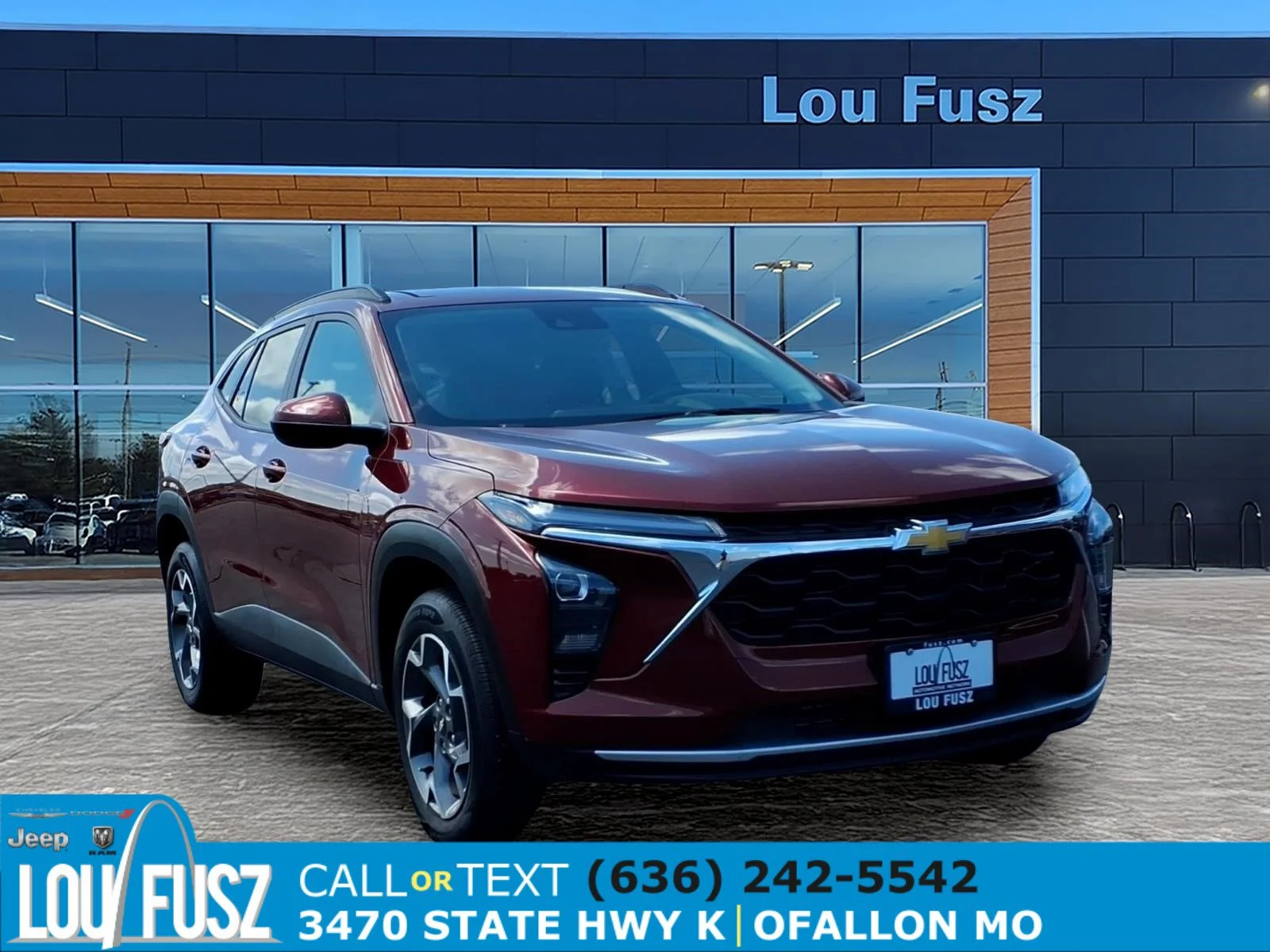 Used 2025 Crimson Metallic Chevrolet LT image 1