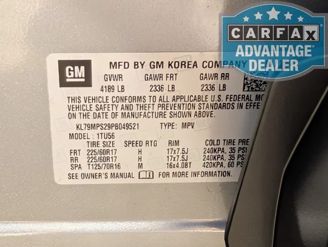 Certified Used 2023 STERLING GRAY METALLIC Chevrolet LT image 33