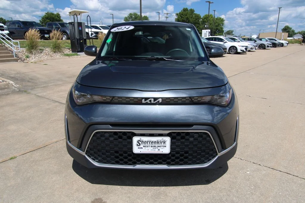 Used 2024 Gray Kia LX image 2