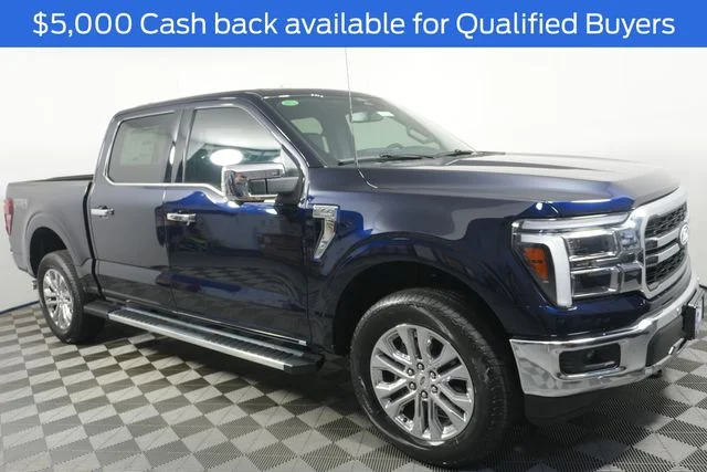 New 2026 Antimatter Blue Metallic Ford Lariat® image 2