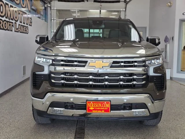 Used 2023 Chevrolet Silverado 1500 LTZ with VIN 1GCUDGED1PZ244708 for sale in Detroit Lakes, Minnesota