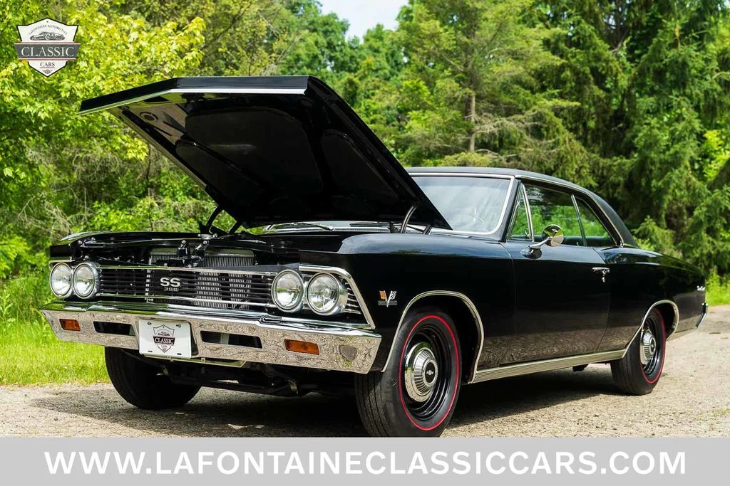 Used 1966 Black Chevrolet SS image 87