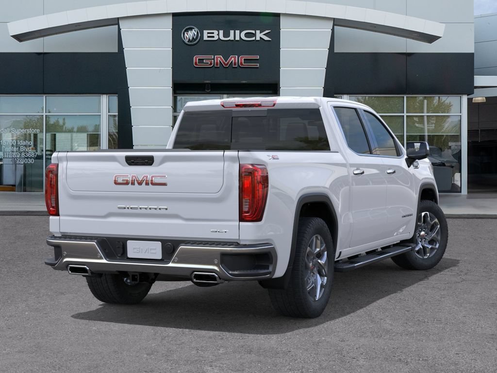 New 2026 Glacier White Tricoat GMC SLT image 4