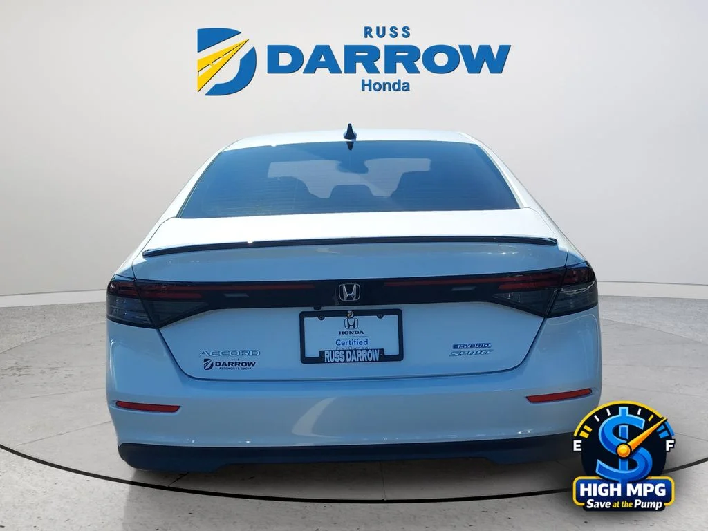 Certified Used 2025 White Honda Sport image 4