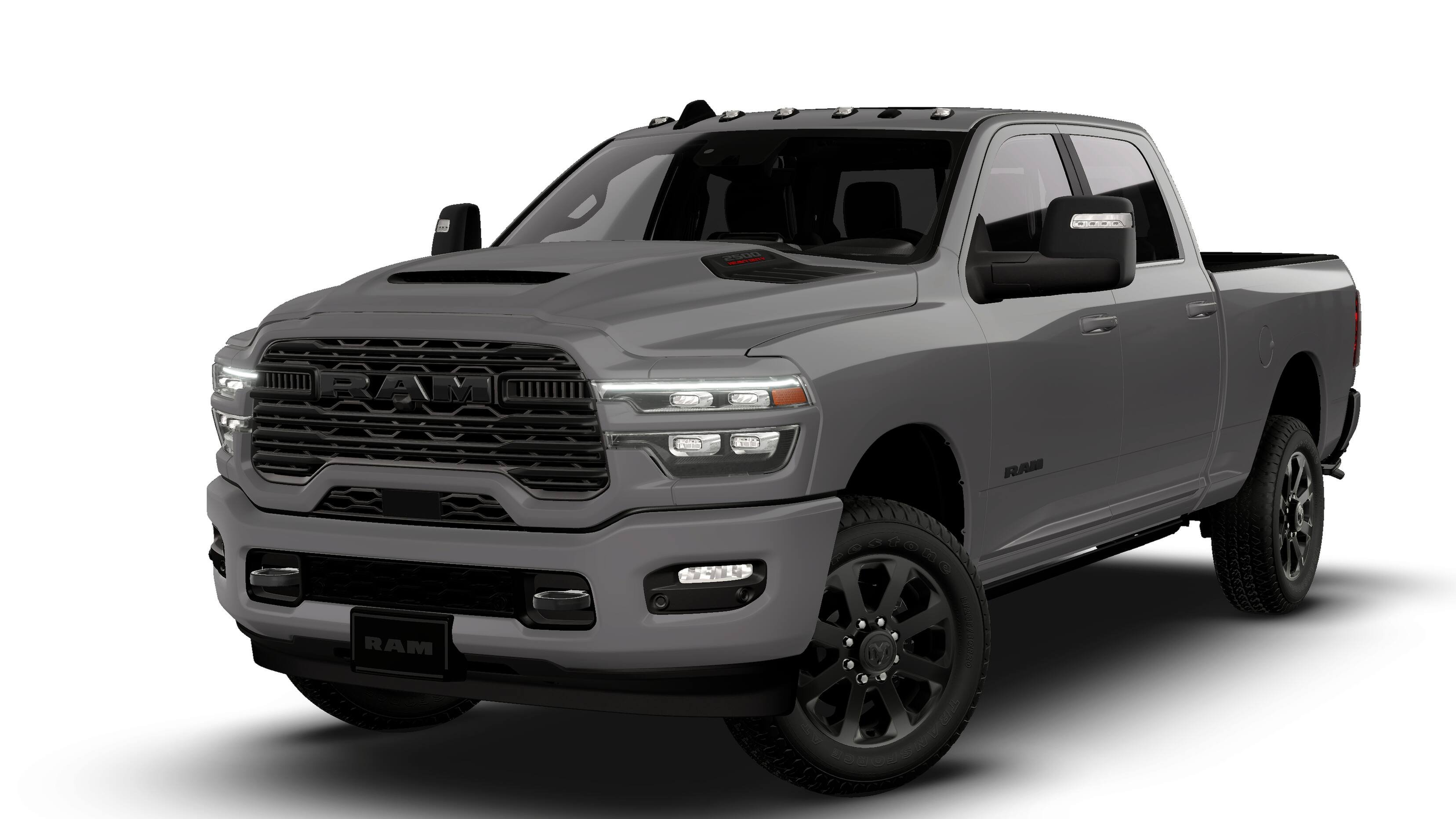 New 2026 Ceramic Gray Clear-Coat Exterior Paint RAM Laramie image 13