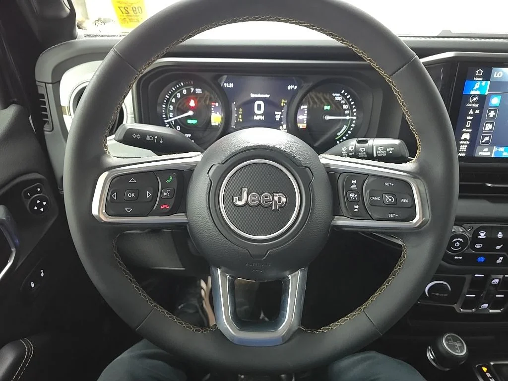 Used 2024 Black Jeep Sahara 4xe image 18
