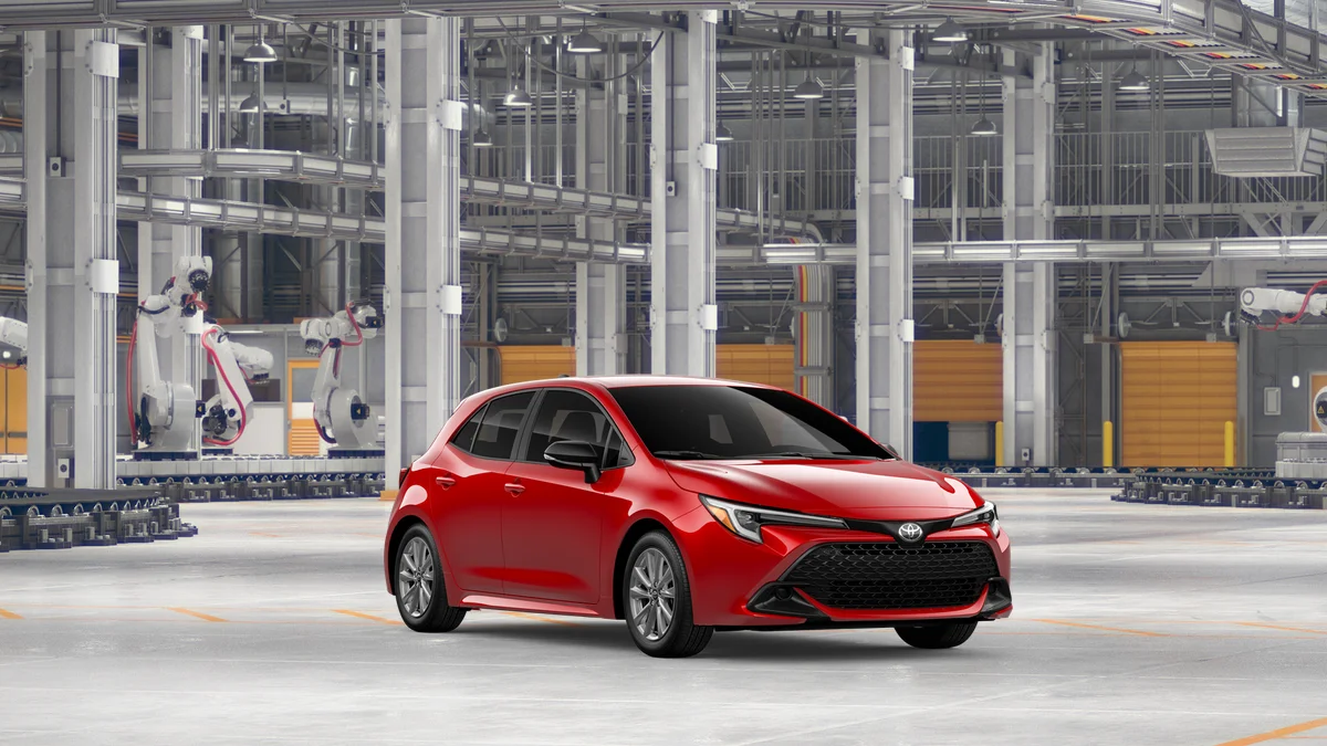 New 2027 Finish Line Red Toyota SE image 15