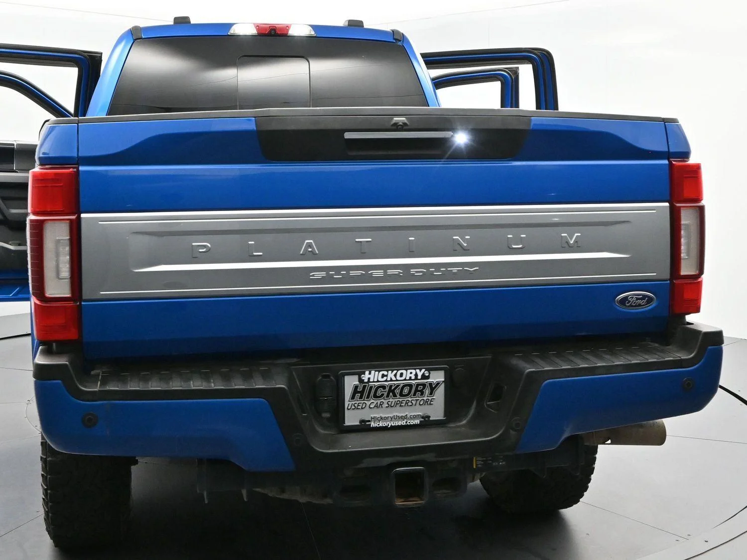 Used 2021 Velocity Blue Ford Platinum image 43