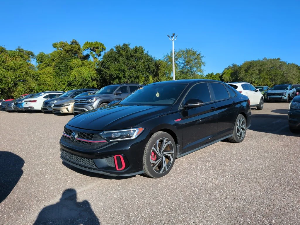Certified Used 2023 Black Volkswagen 2.0T Autobahn image 2