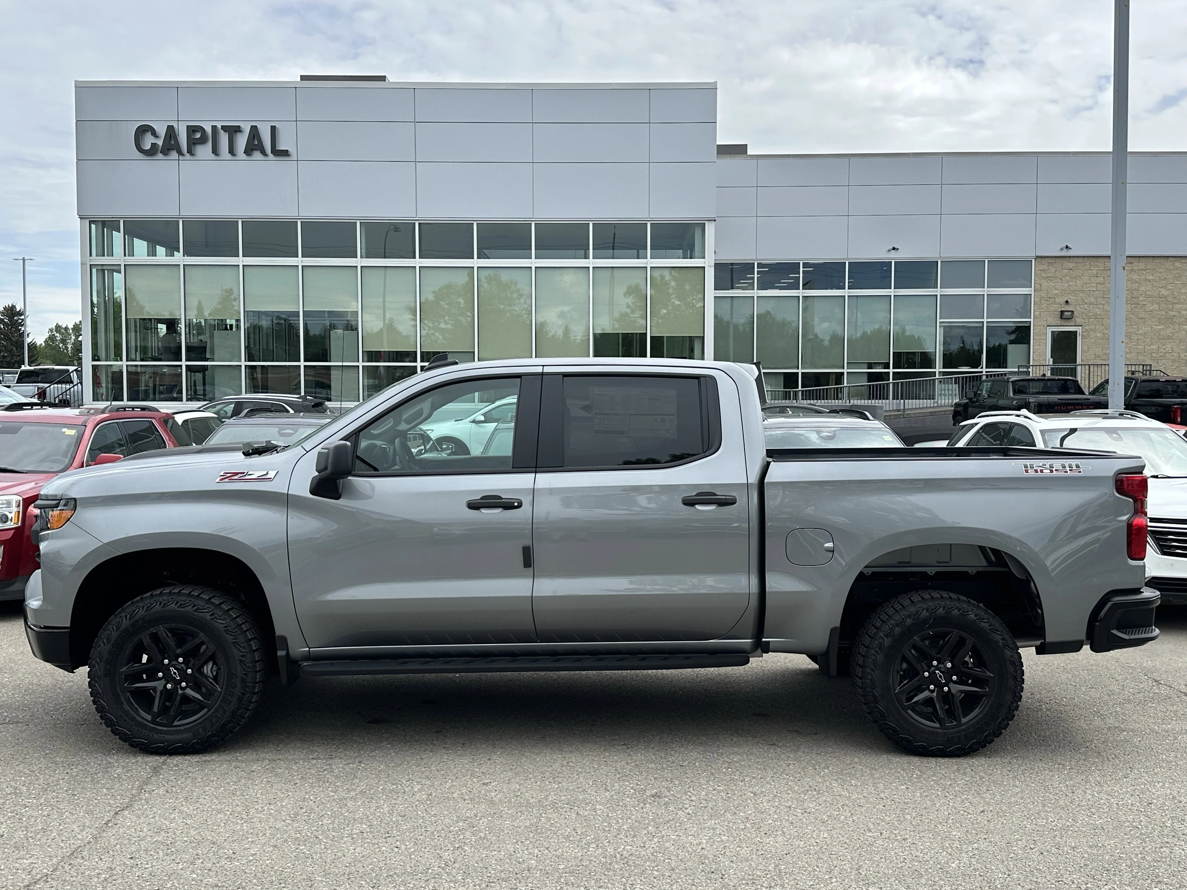New 2026 Sterling Grey Metallic Chevrolet Custom Trail Boss image 3