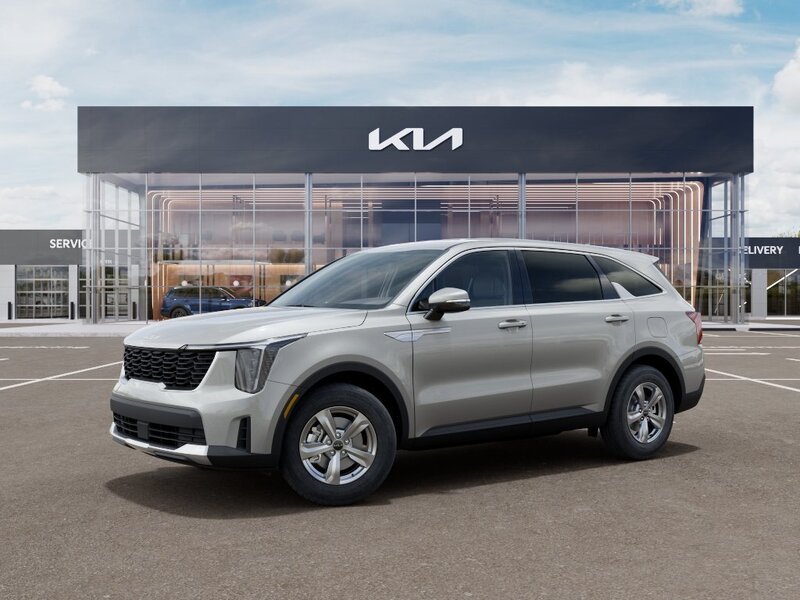 New 2026 Ivory Silver Kia LX image 3