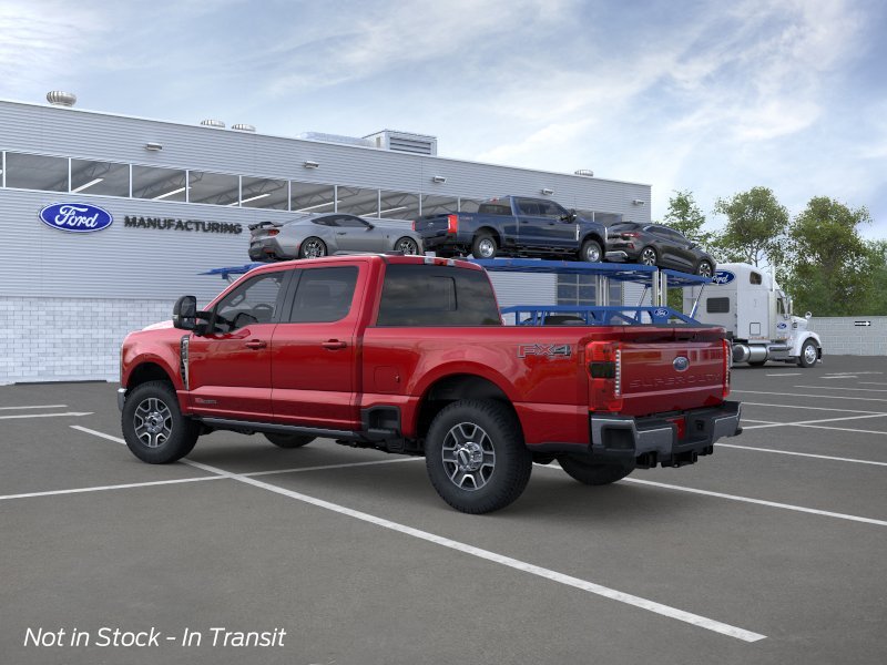 New 2026 Ruby Red Metallic Tinted Clearcoat Ford F-250® Lariat® image 4