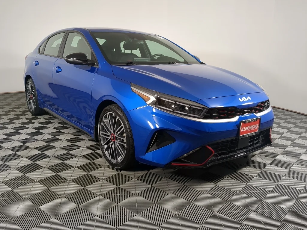 Used 2024 Sporty Blue Kia GT image 1