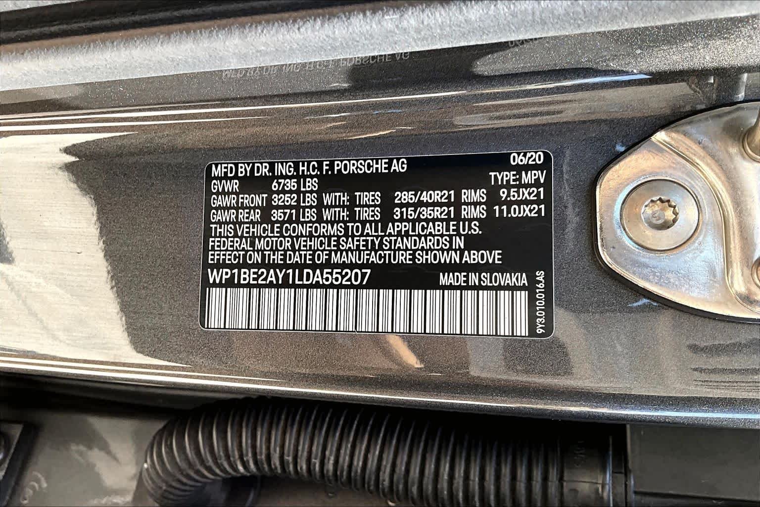 Certified Used 2020 White Porsche E-Hybrid image 26