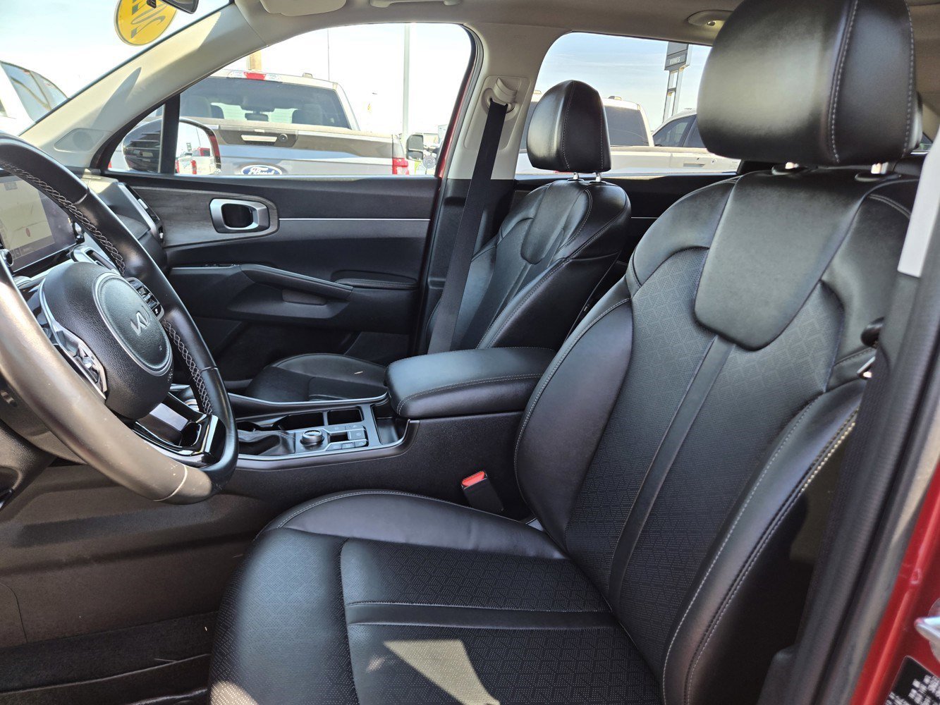 Used 2022 Passion Red Tintcoat Kia X-Line EX image 27
